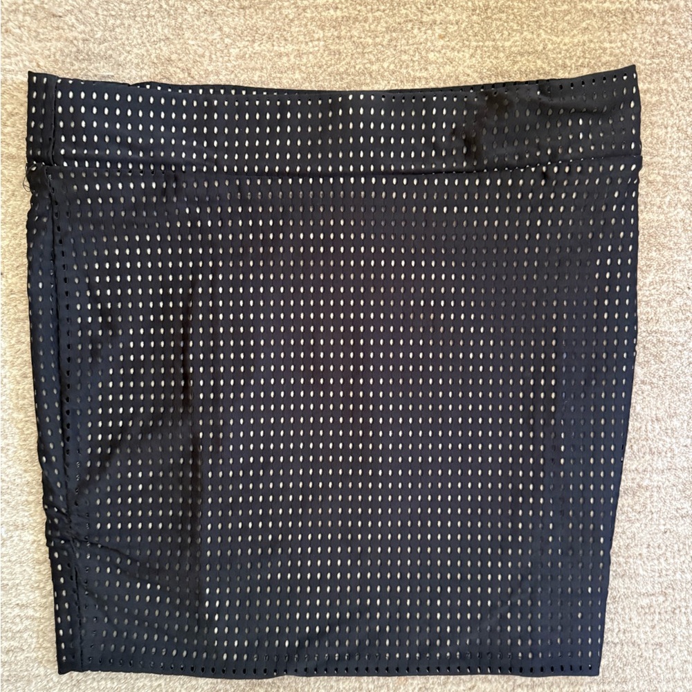 Acacia Swimwear Black and Cream Skirt